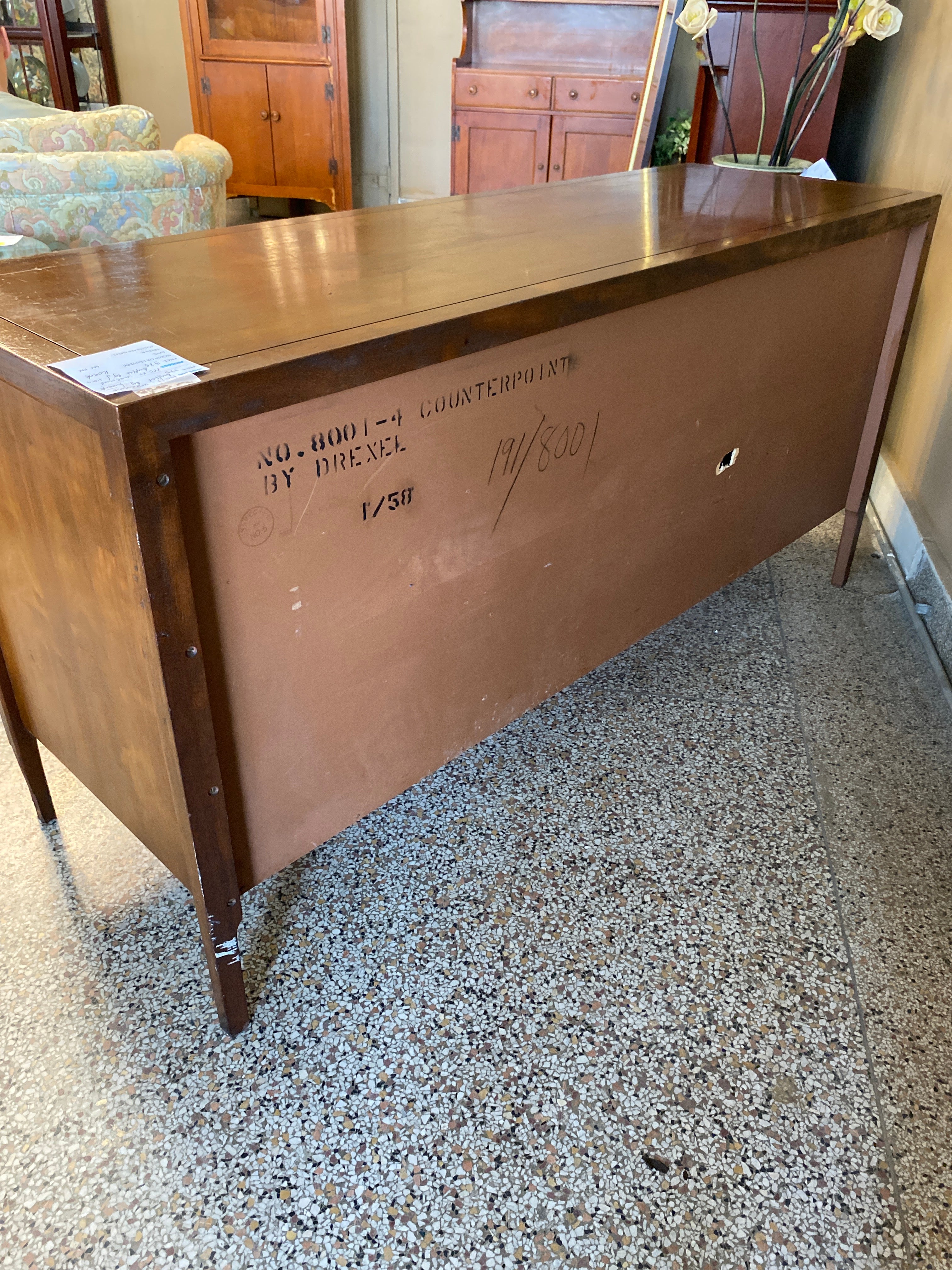 MCM walnut buffet by John van Koert