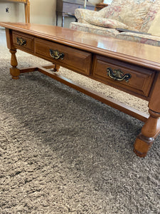 Maple long coffee table