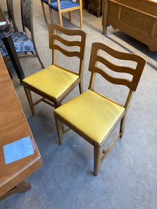 Wooden set - table and 4 chairs