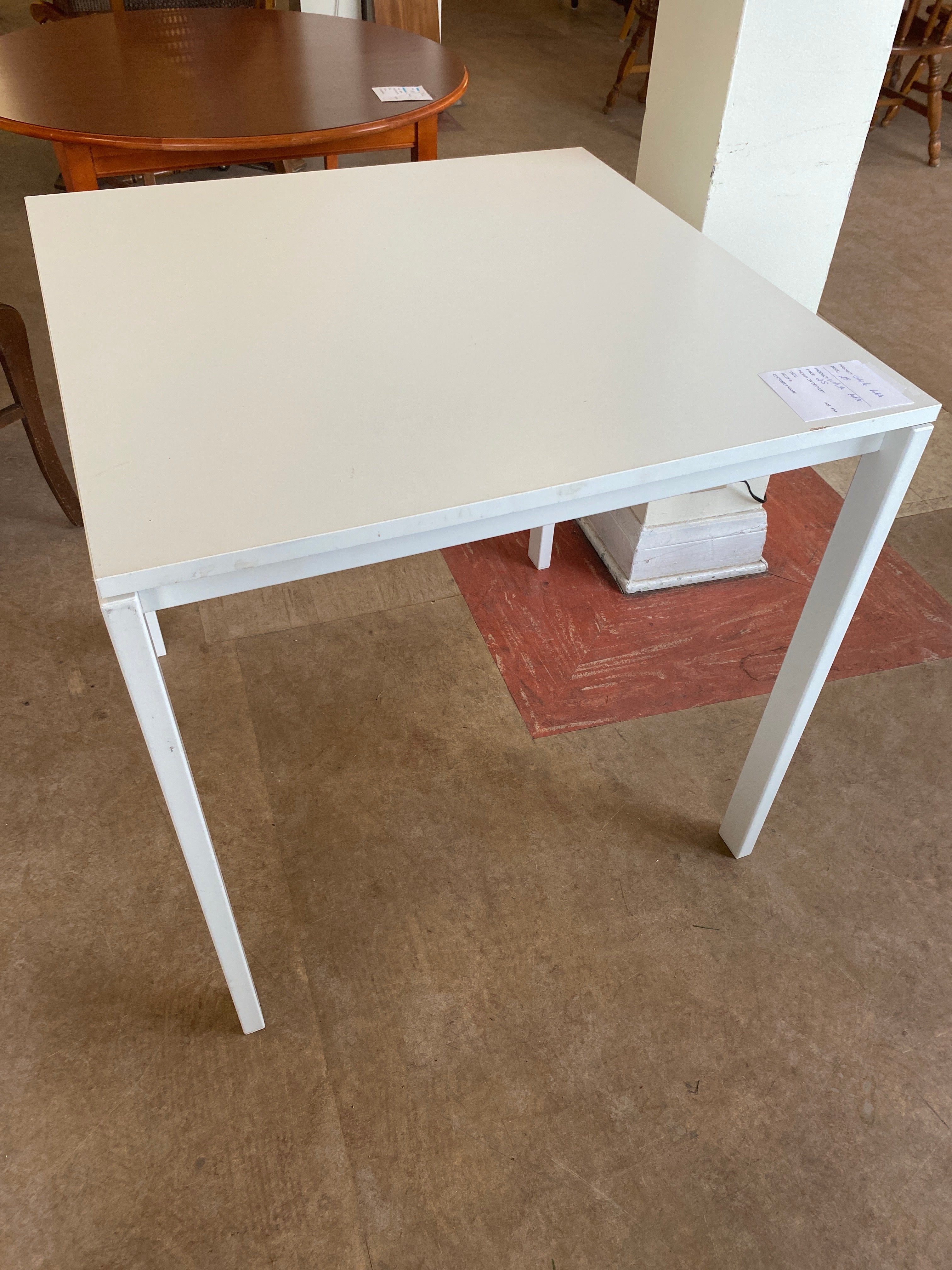 White table