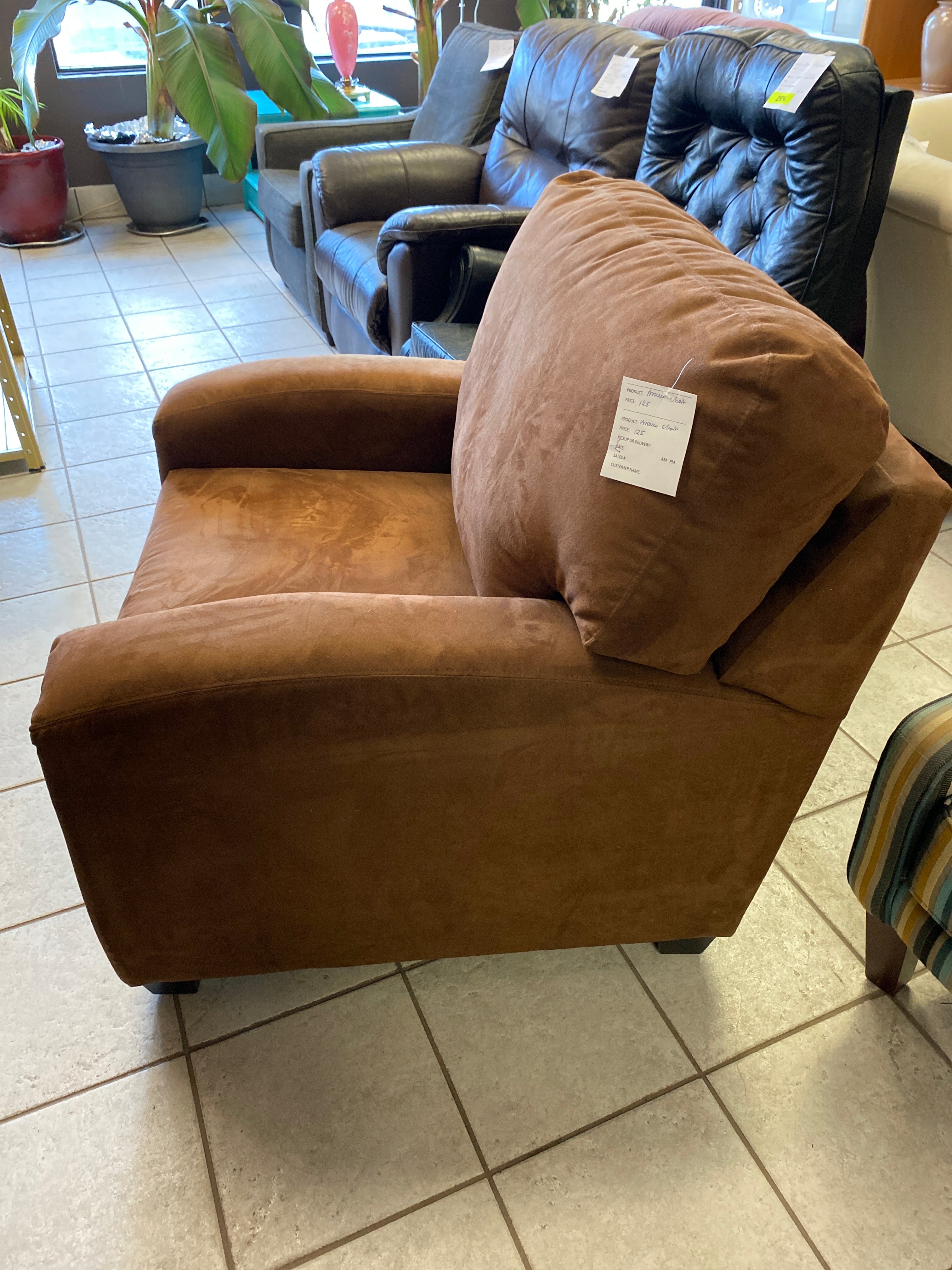 Brown chair