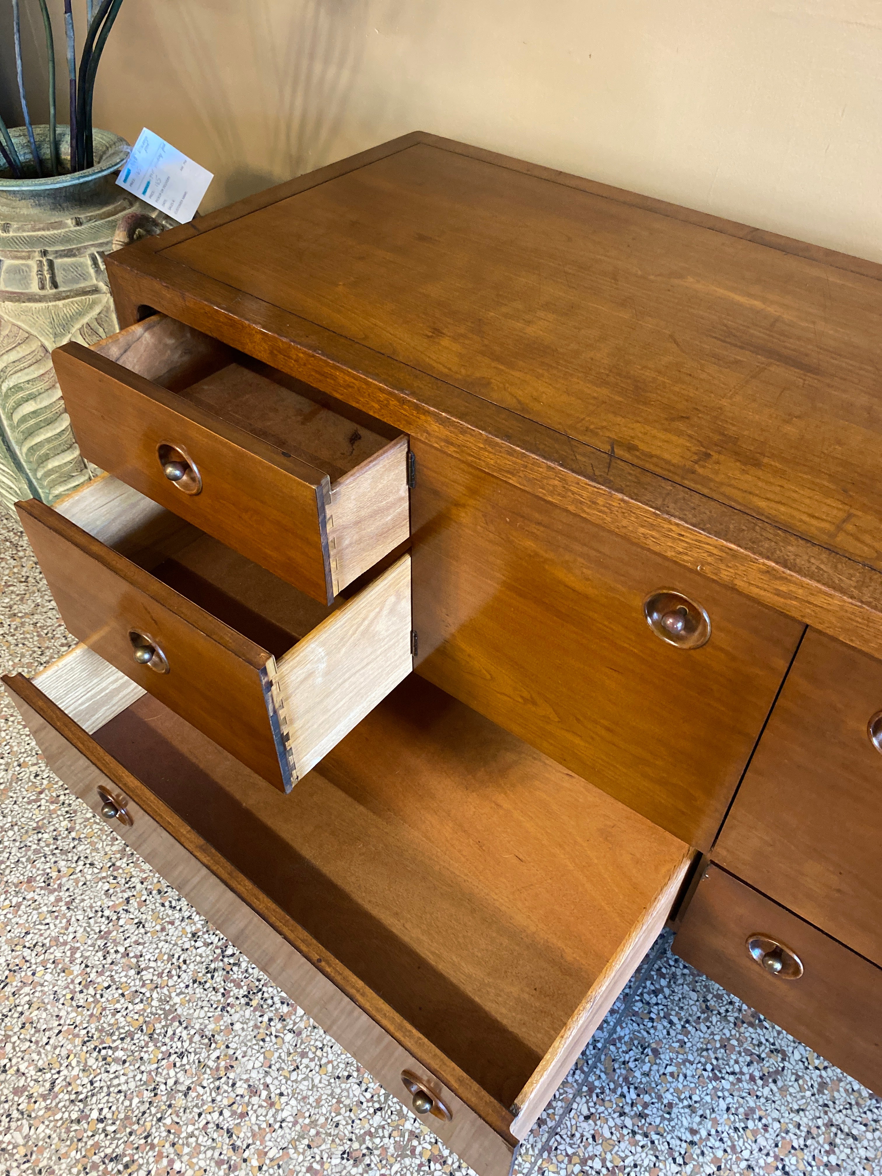 MCM walnut buffet by John van Koert