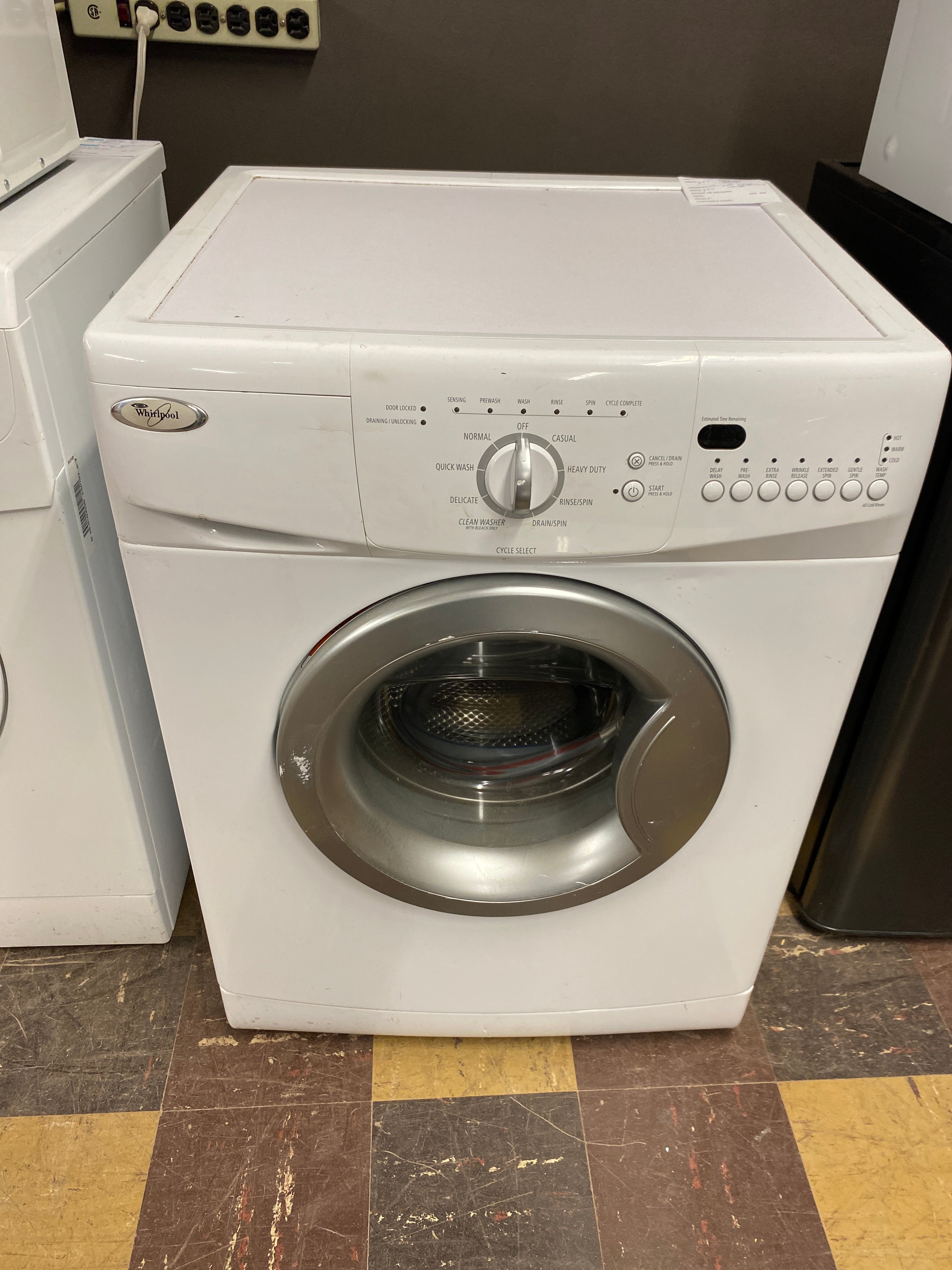 Whirlpool apartment washer