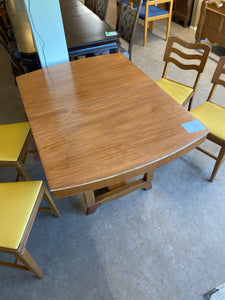 Wooden set - table and 4 chairs