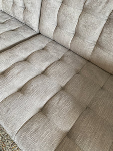 Bella Moda grey extra long couch