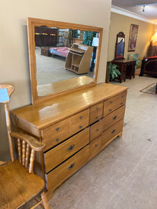 Dresser with mirror DeFehr