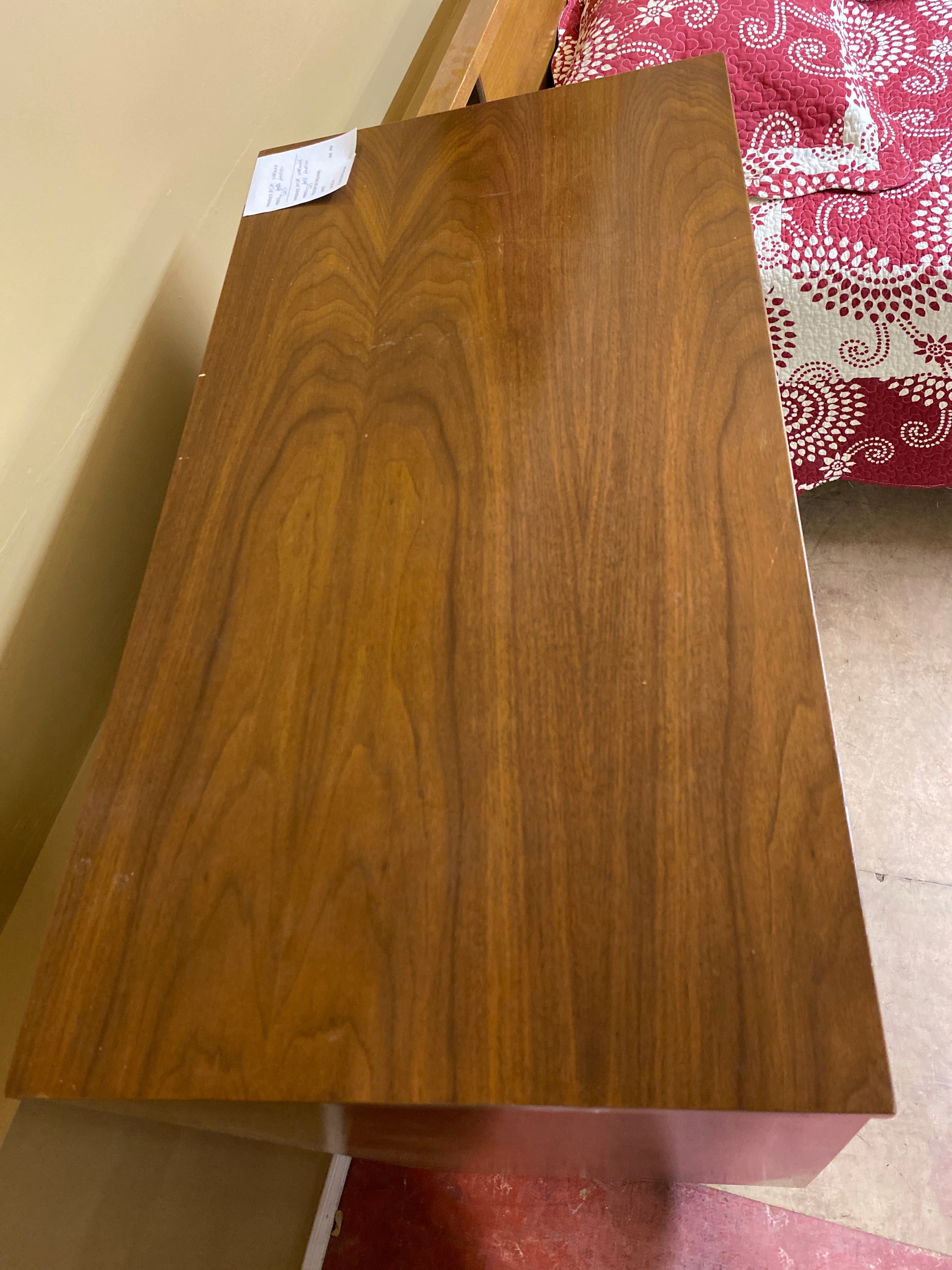 MCM walnut tall dresser