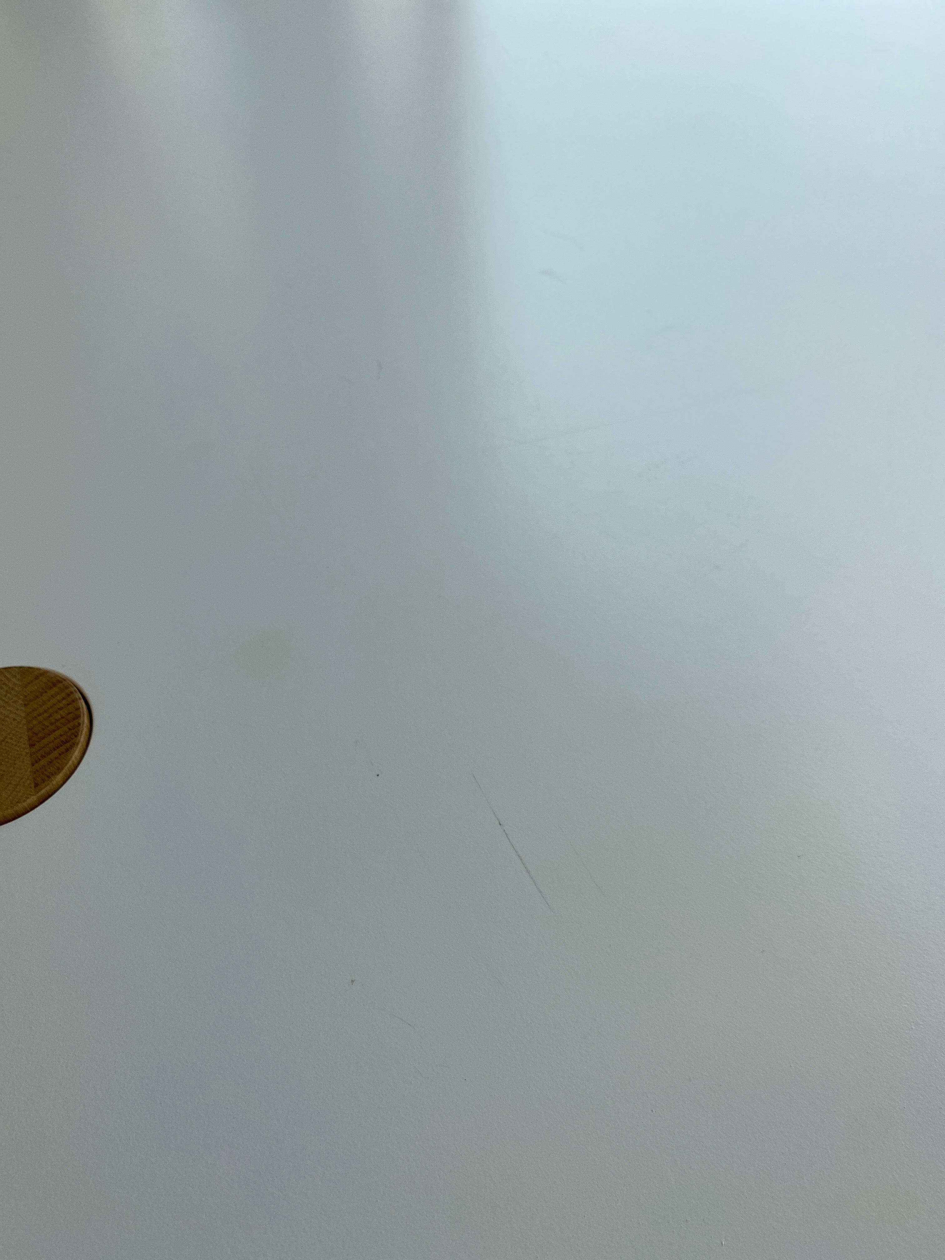 White round IKEA table