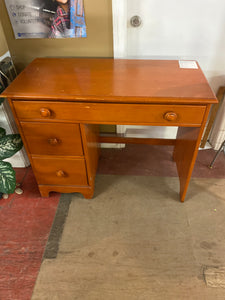 Antique orange desk