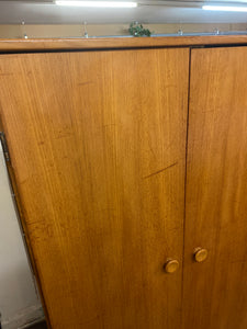 Teak desk / cabinet