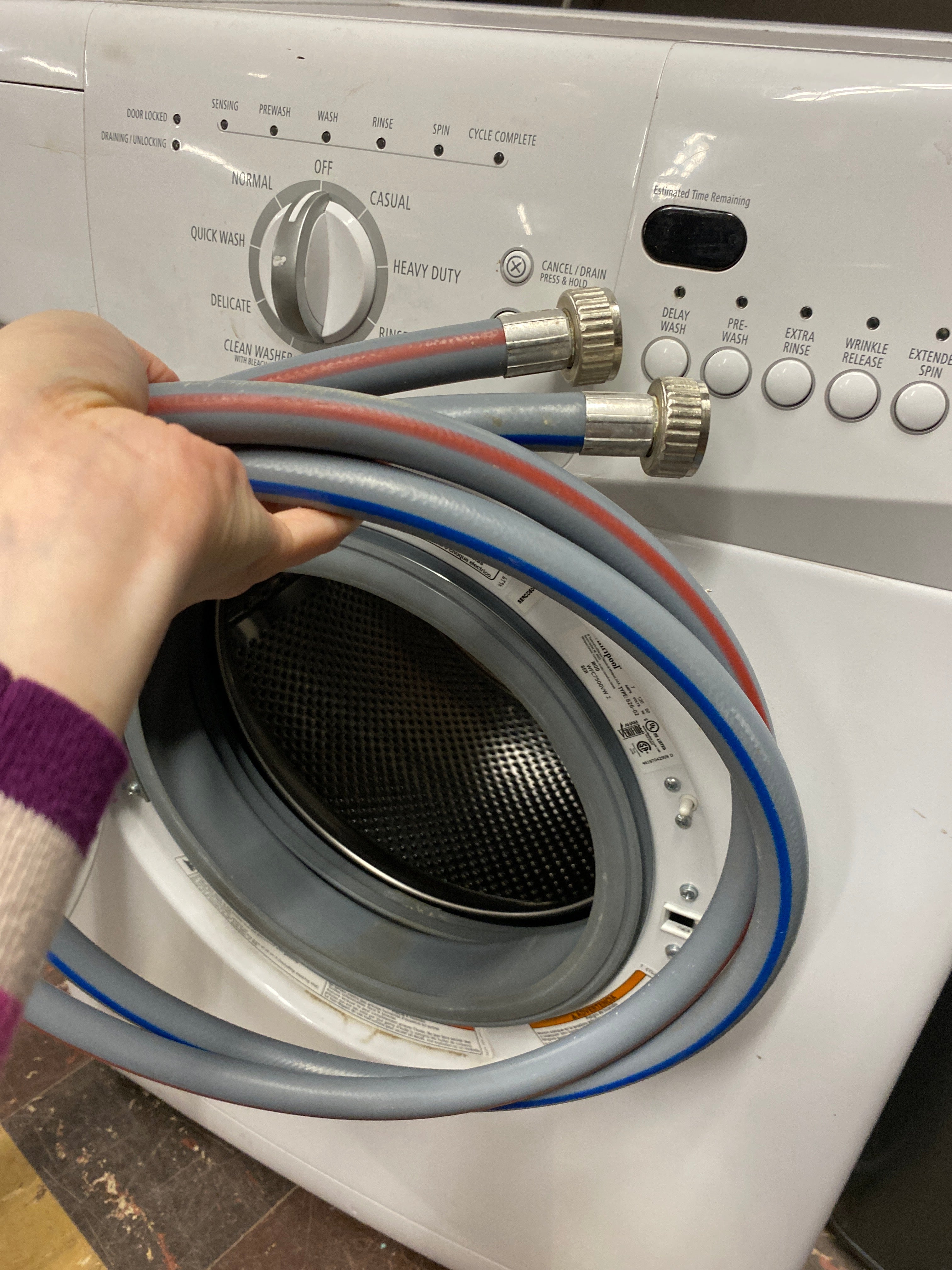 Whirlpool apartment washer