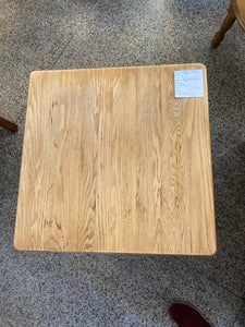 Oak end table