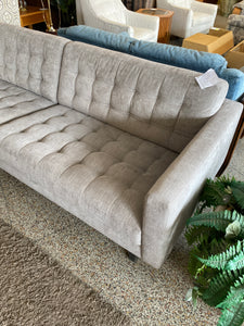 Bella Moda grey extra long couch