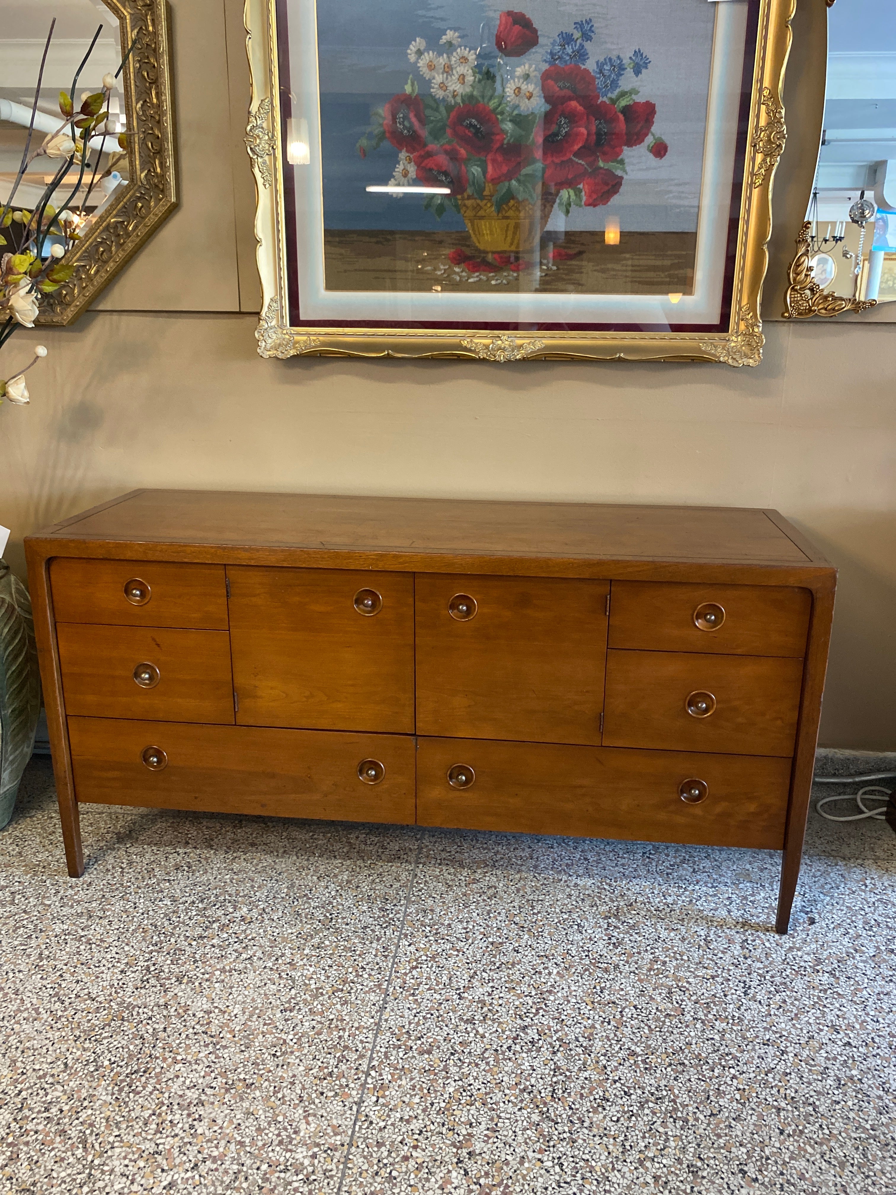 MCM walnut buffet by John van Koert