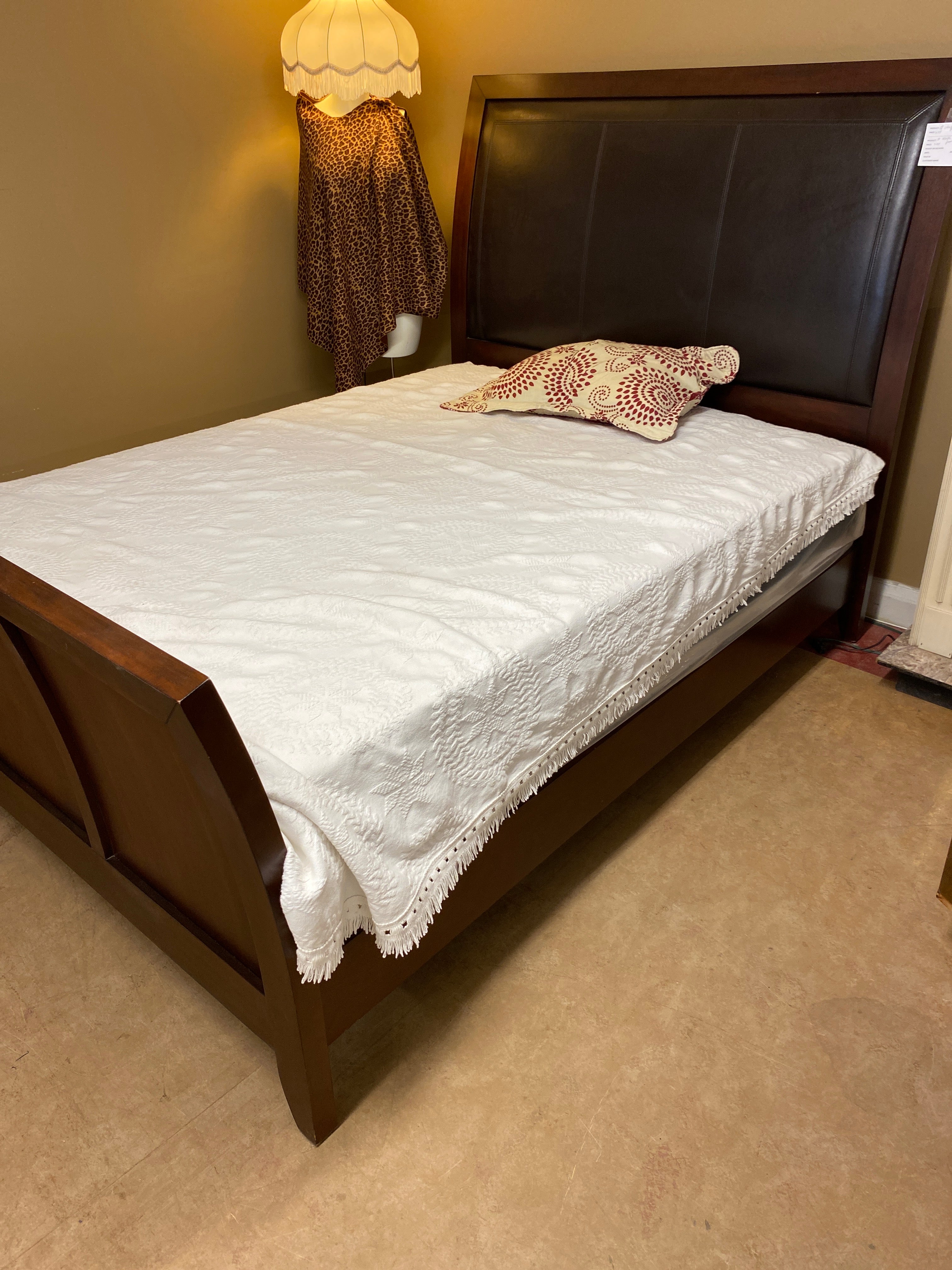 Q sleigh bed frame