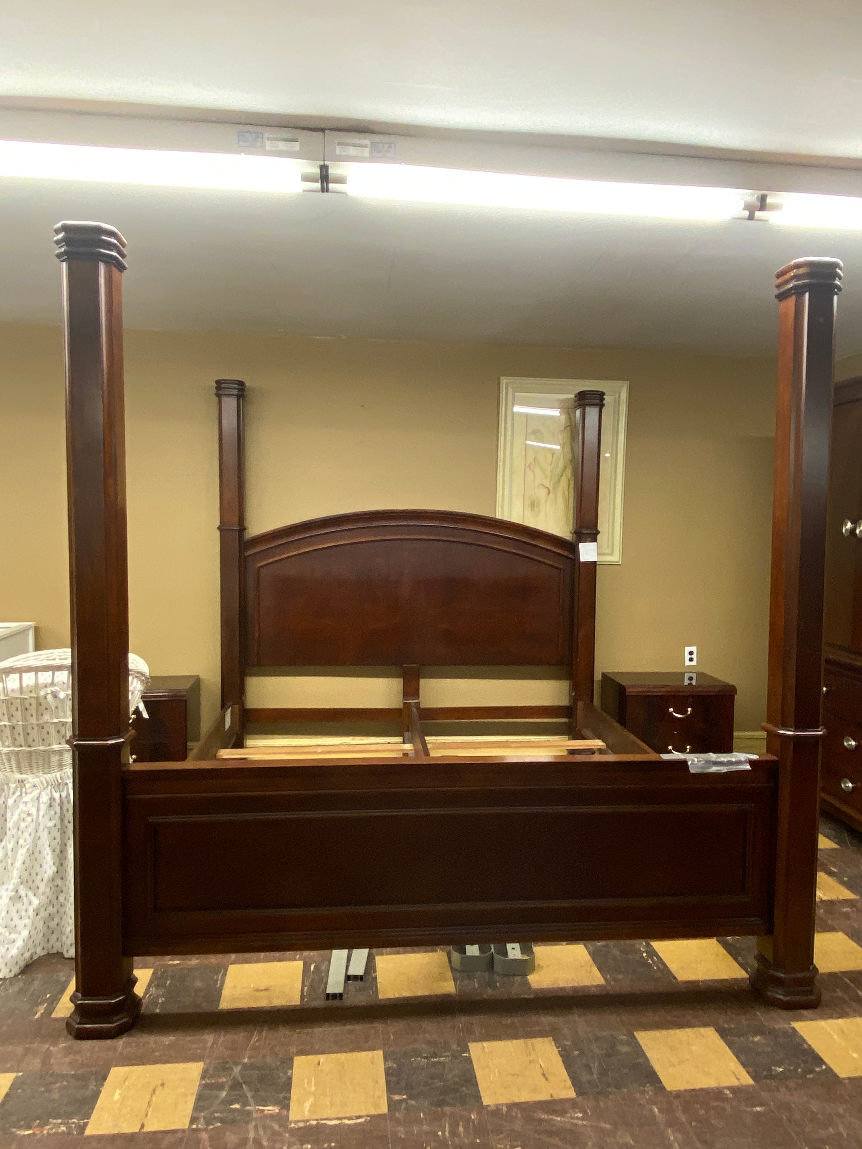 King size bed frame