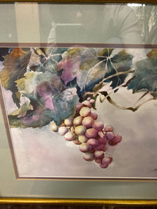 Grapes print by Kamikura (2)