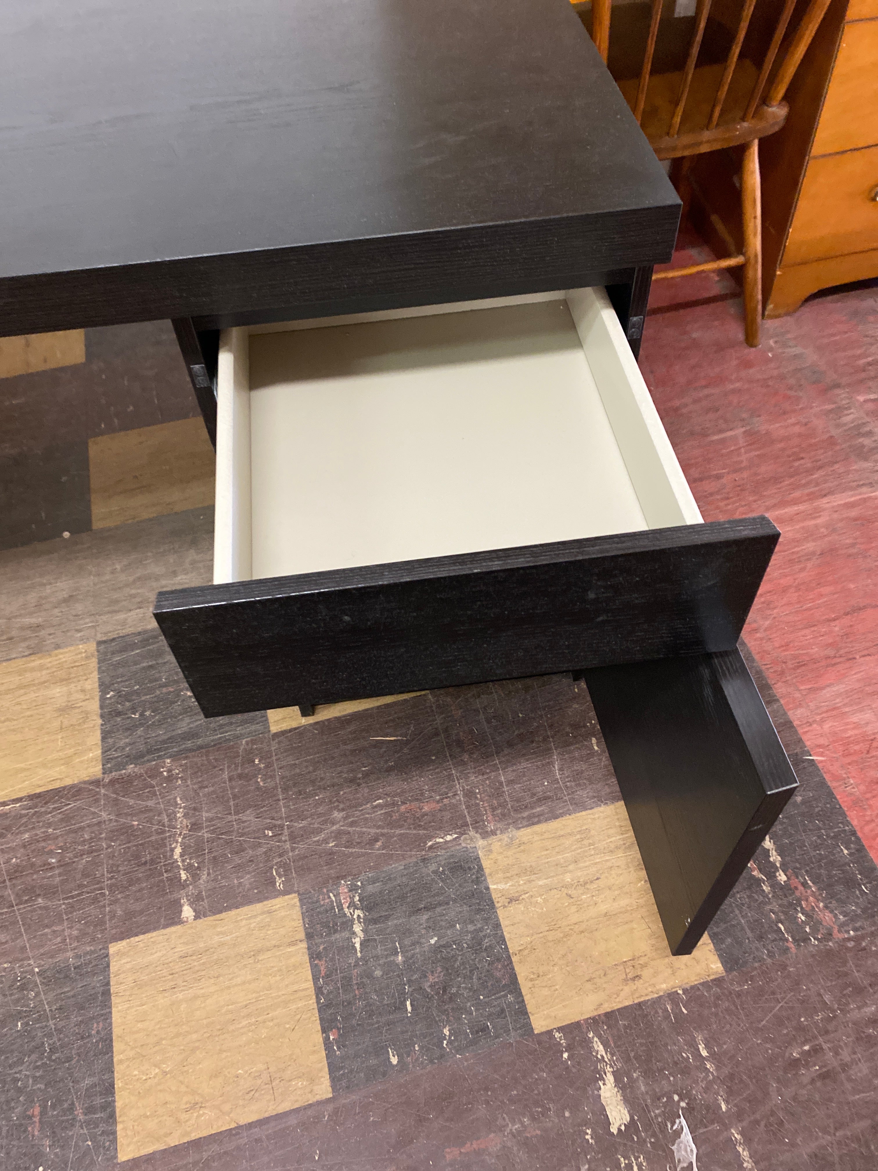 Black desk