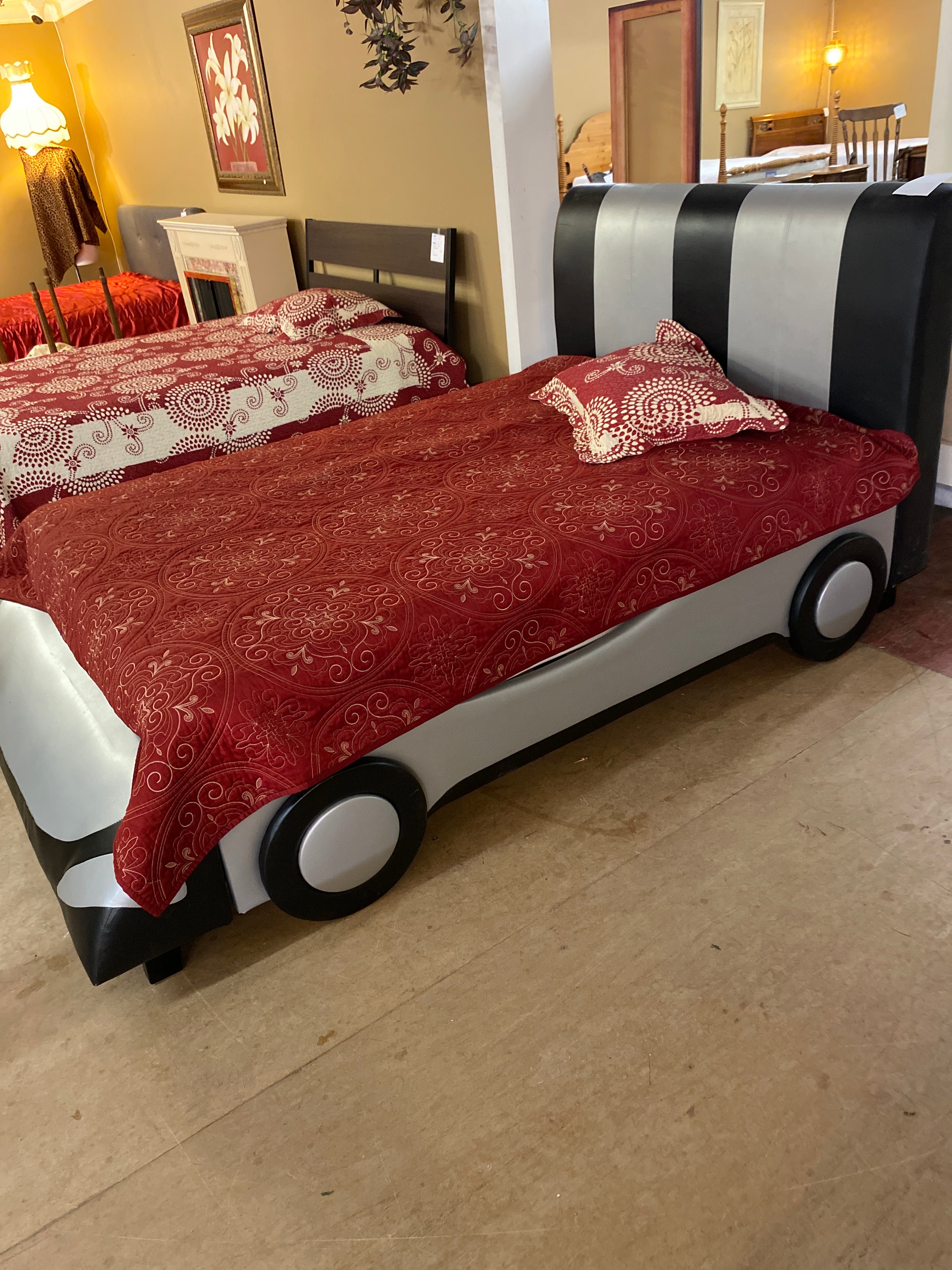 Race car Double bed frame