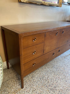 MCM walnut buffet by John van Koert