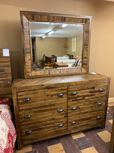 Wonderful dresser  and mirror