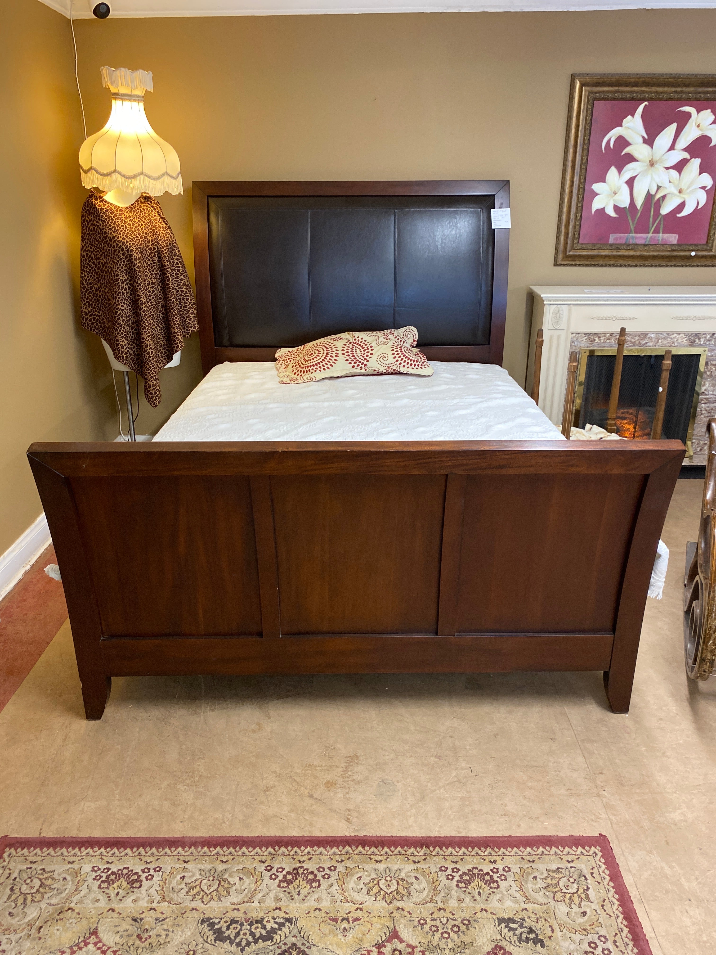 Q sleigh bed frame