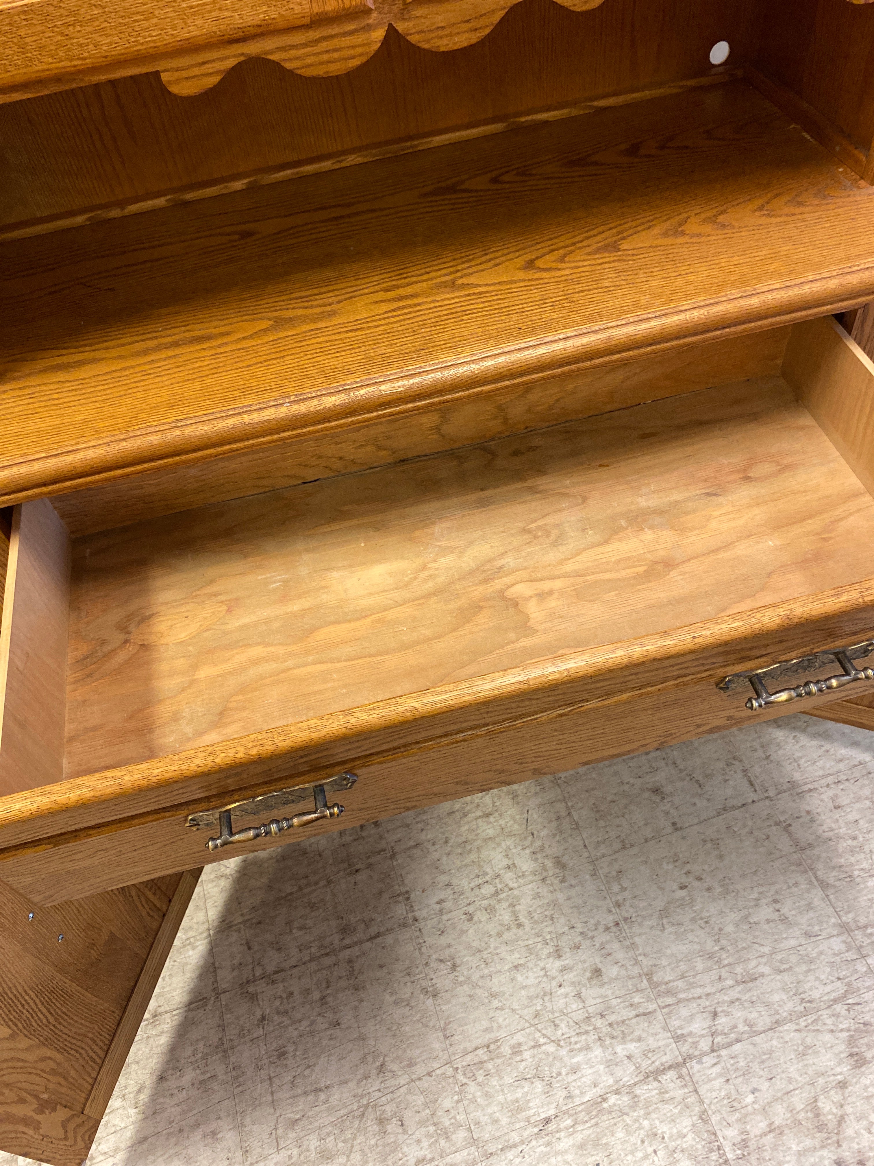 Side board and hutch