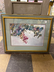 Grapes print by Kamikura (2)