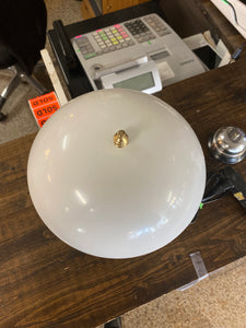 MCM mushroom flying saucer touch lamp