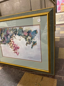 Grapes print by Kamikura (2)