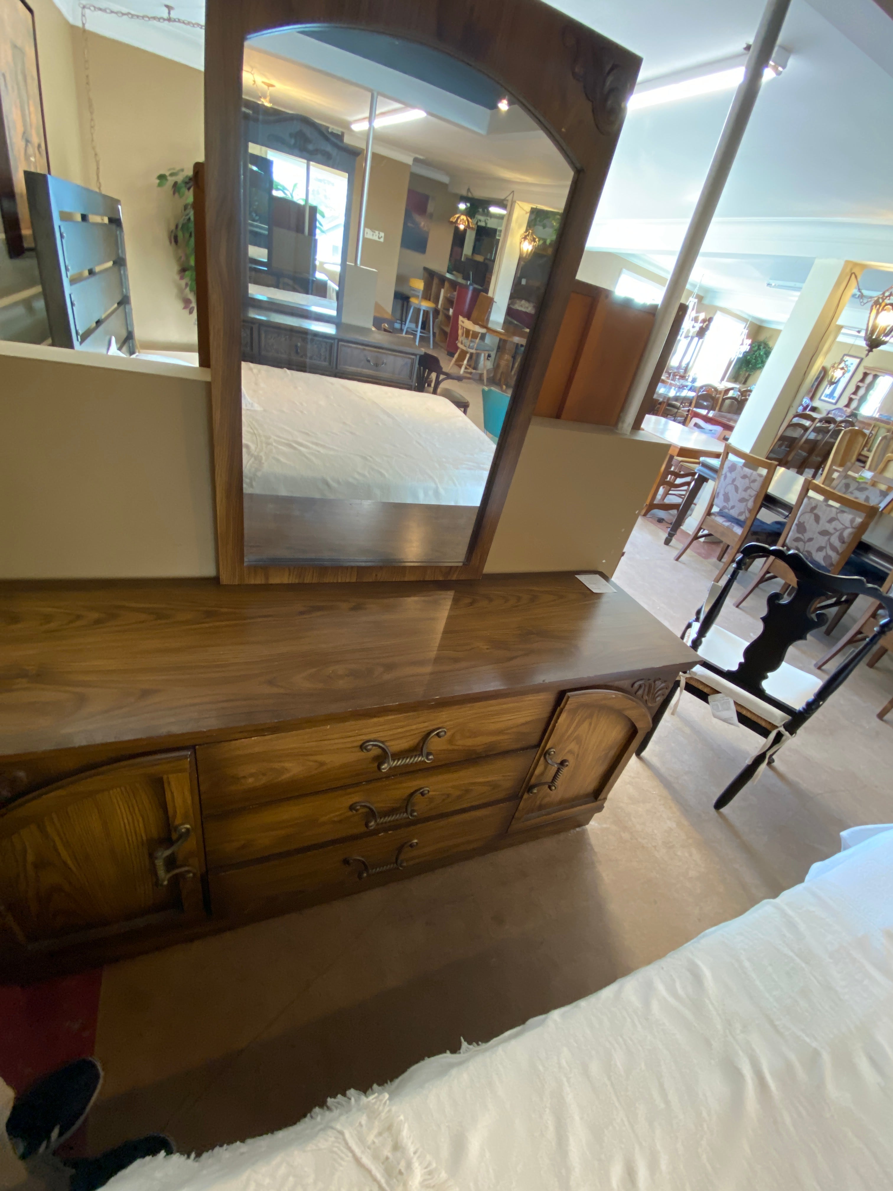 Dresser with Mirror