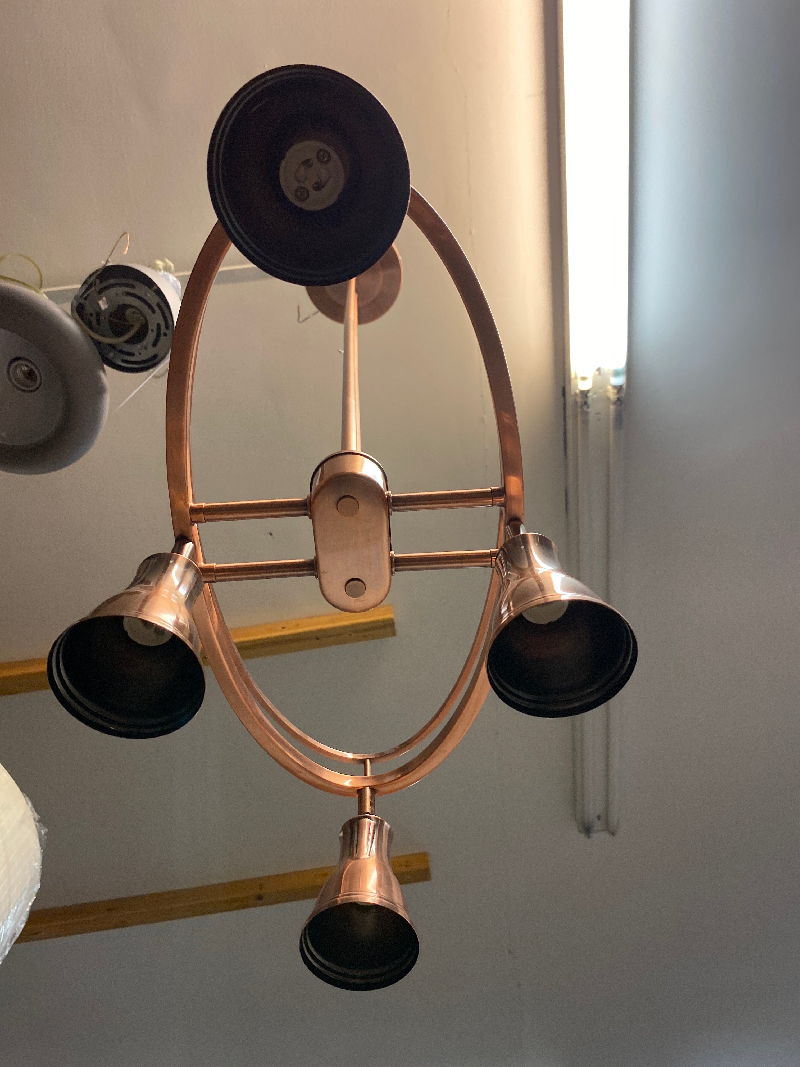 Copper lamp