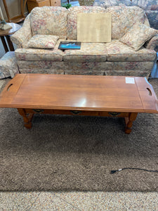 Maple long coffee table