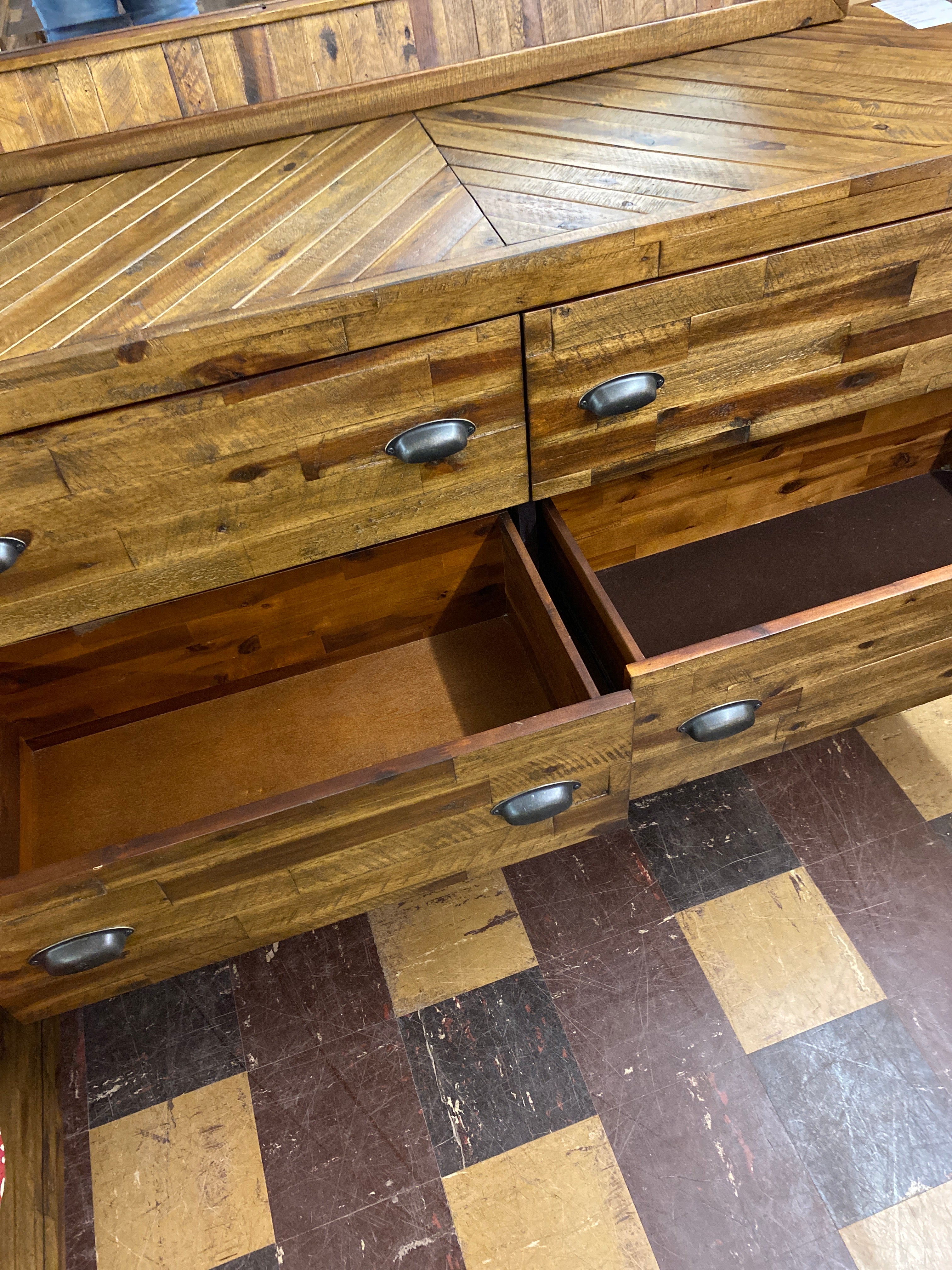 Wonderful dresser  and mirror