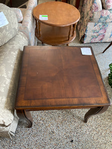 Square end table