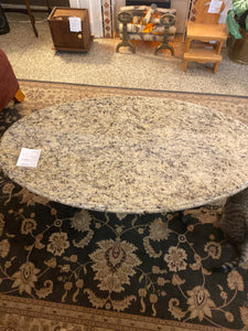 Stone top coffee table