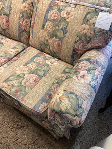 3 seat floral couch