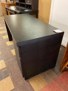 Black desk