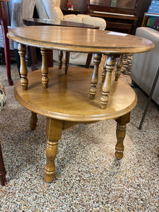 Round 2 level end table