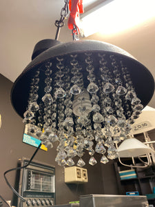 Rustic Chandelier with crystals