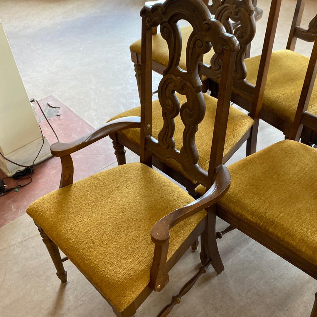 Set of 6 vintage chairs