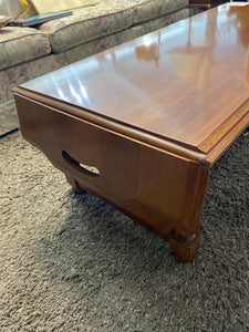 Maple long coffee table