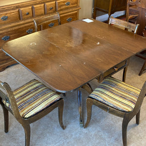 Duncan fife table and 4 chairs