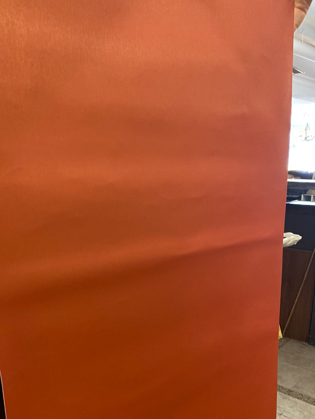 Red-orange Upholstery Fabric