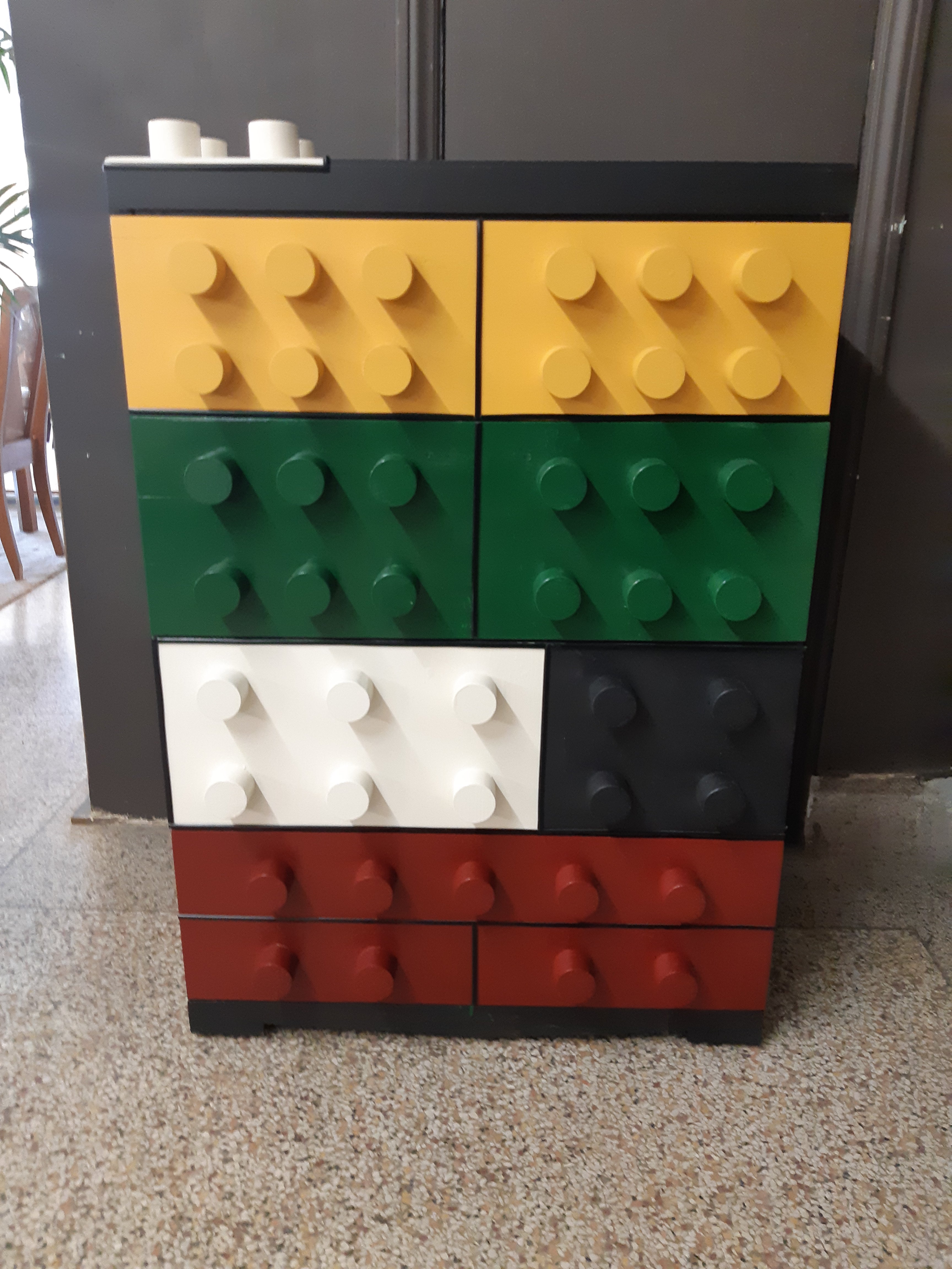 Fabulous Vintage Lego Dresser